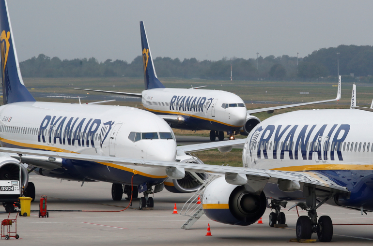 Массовые сокращения персонала из-за коронавируса в Ryanair