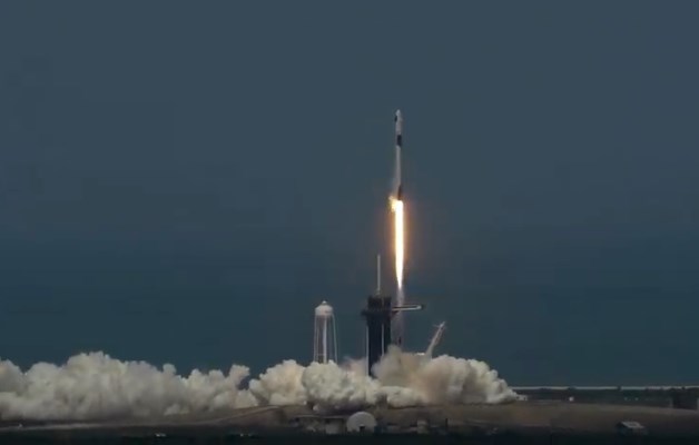 Crew Dragon Илона Маска со второй попытки отправился на МКС
