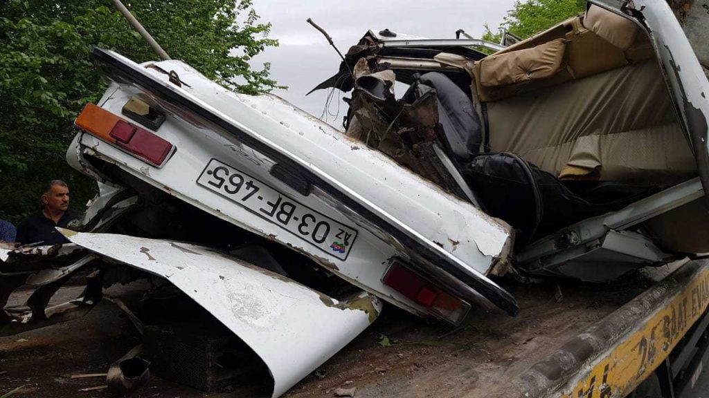 ДТП в Агдашском районе. Водитель погиб