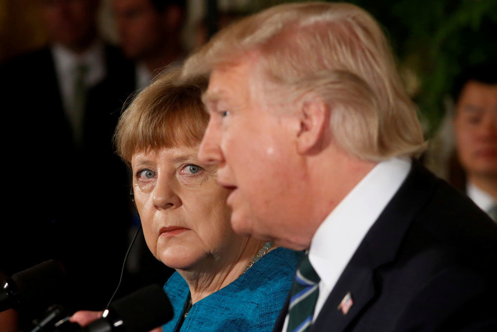 Трамп не намерен «наказывать» Меркель выводом войск