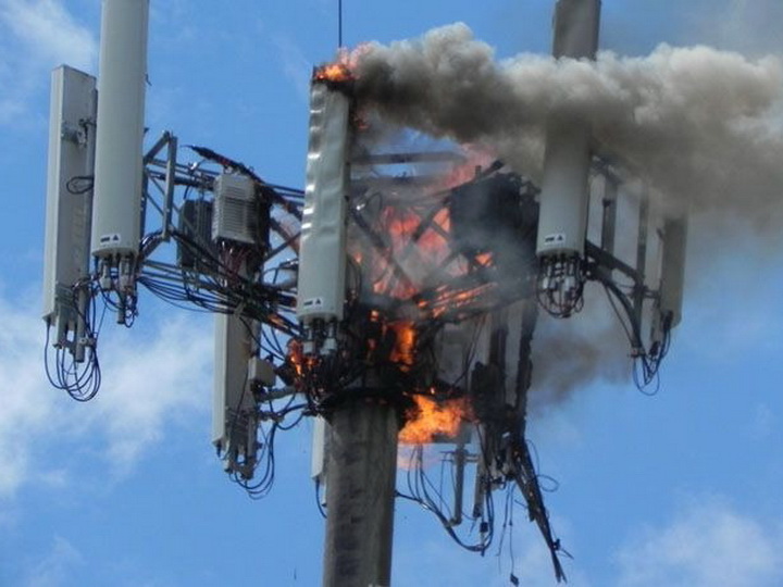 В Польше начали поджигать вышки сети 5G