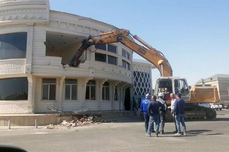 Сносят «Экологический пост» ГУГДП