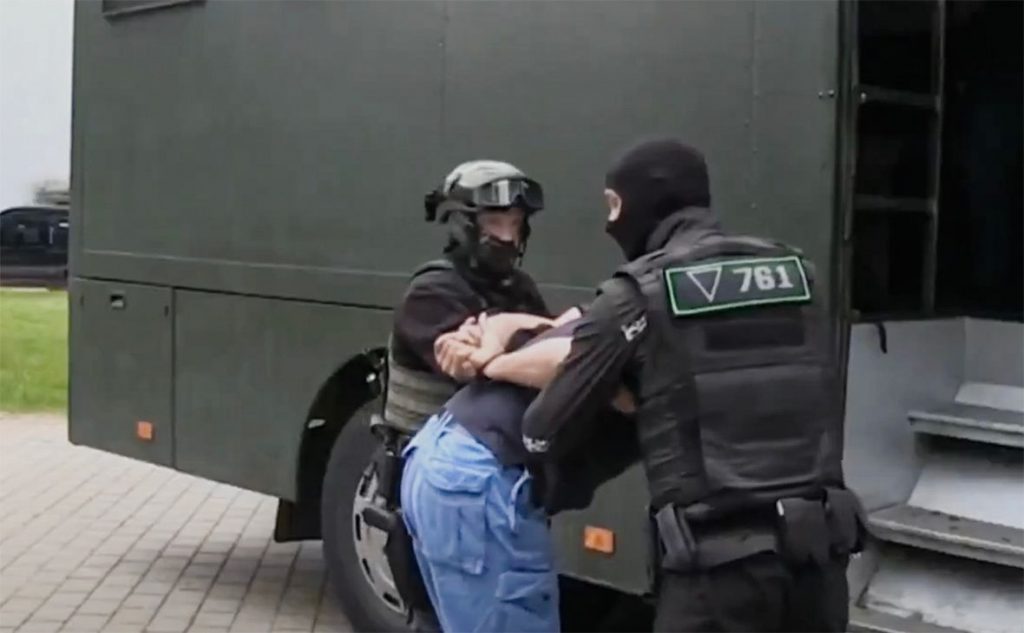 Задержанные в Беларуси бойцы в прошлом были российскими силовиками