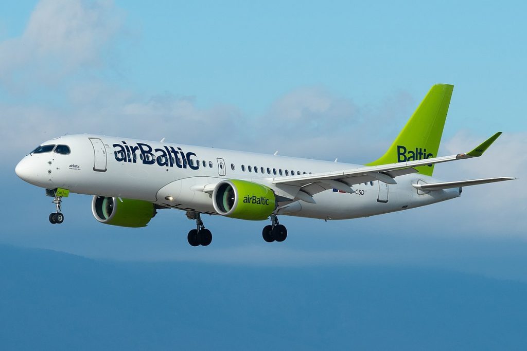 AirBaltic планирует весной 2021 года осуществлять полеты из Риги в Баку