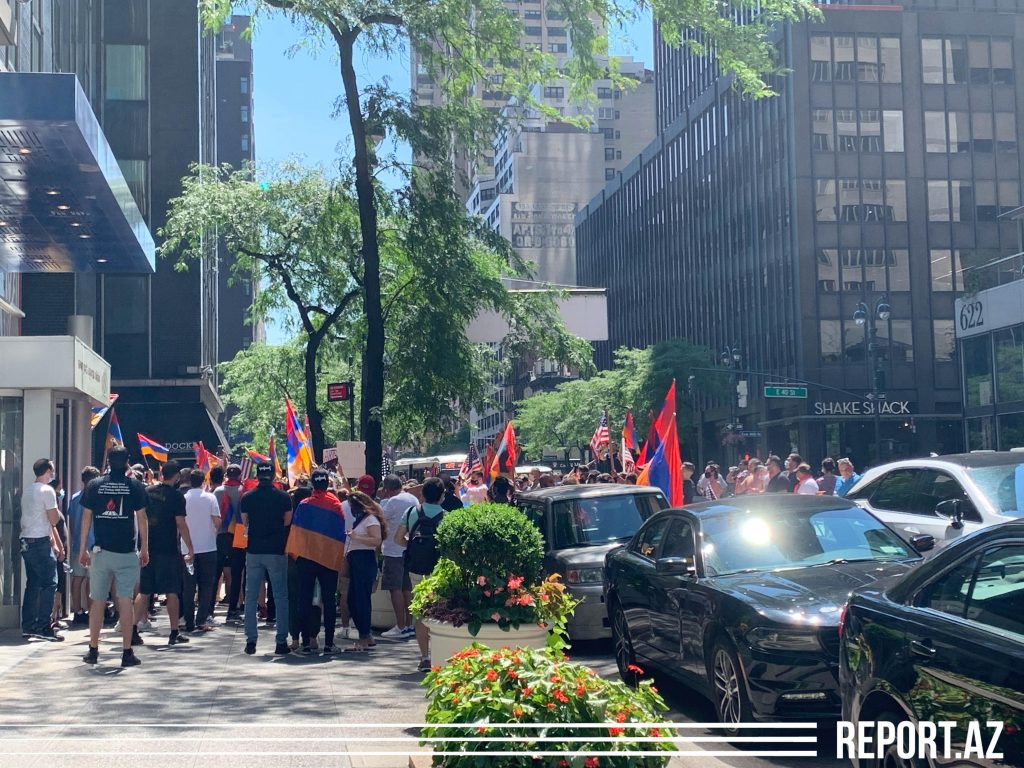 В Нью-Йорке планы армян спровоцировать азербайджанцев потерпели крах