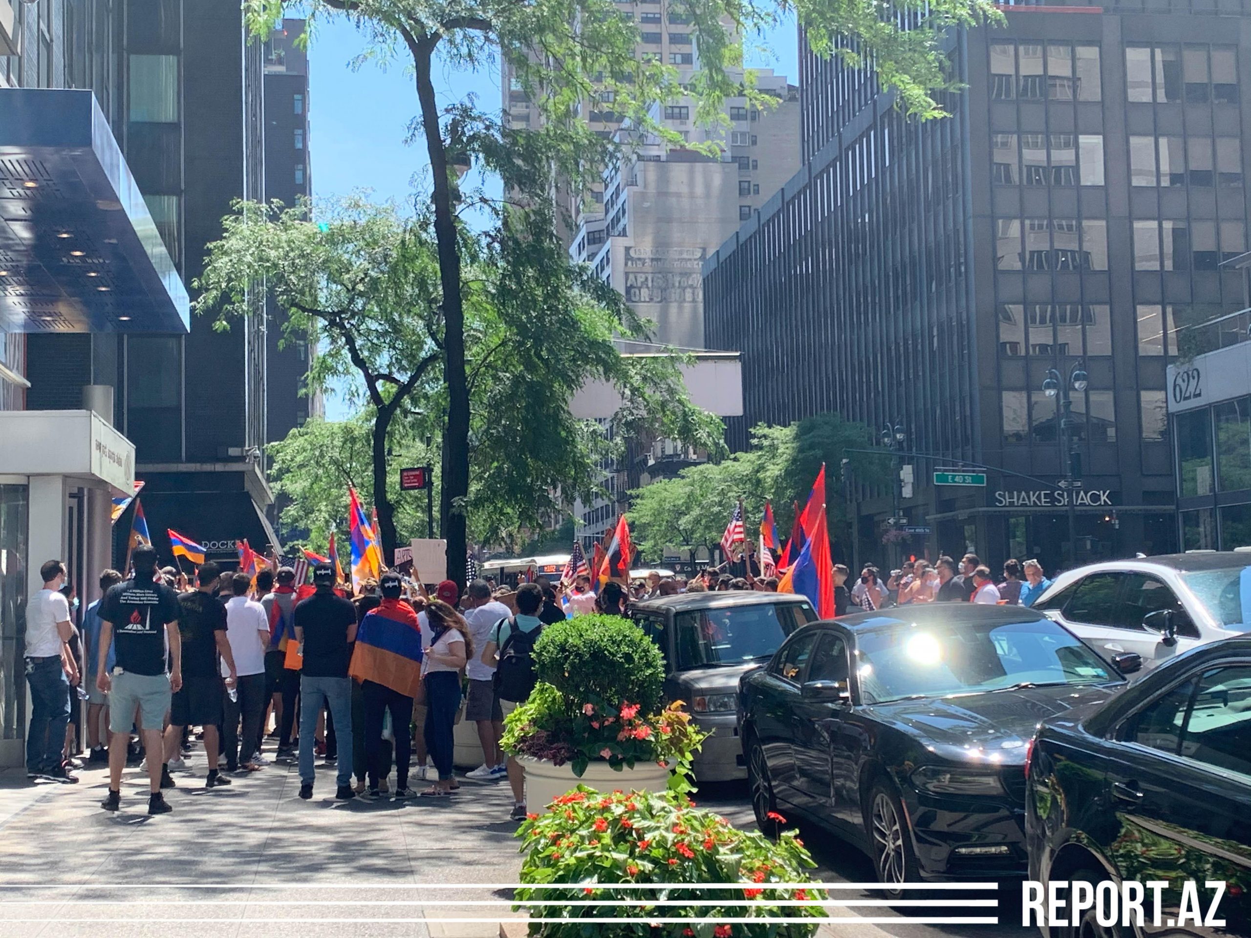 В Нью-Йорке планы армян спровоцировать азербайджанцев потерпели крах