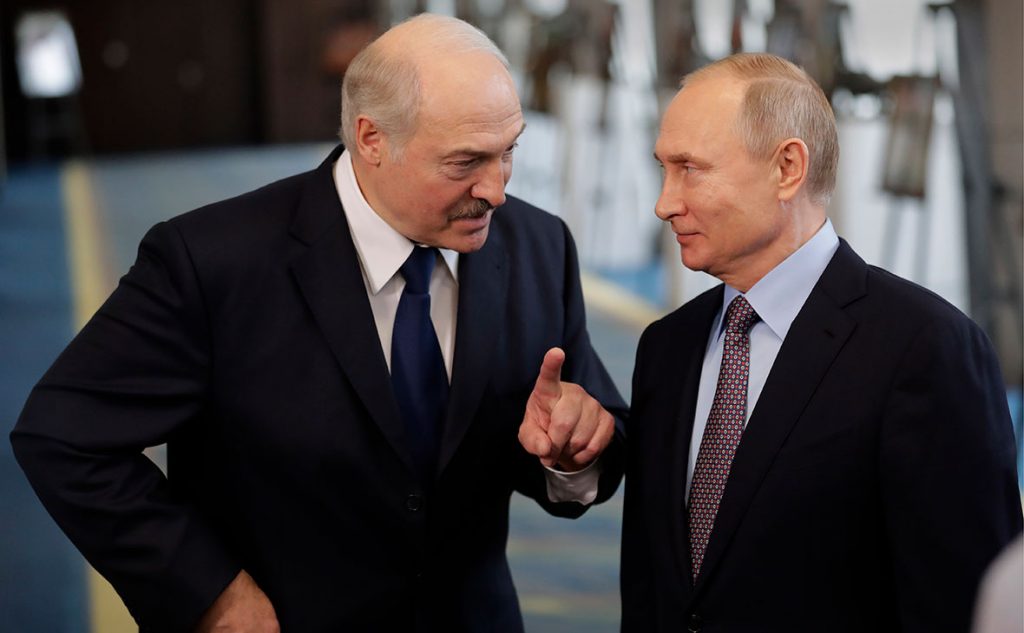 Путин снова подтвердил готовность Москвы помочь Лукашенко