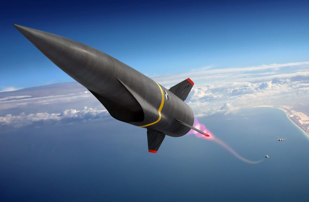 США показали удар гиперзвуковым C-HGB