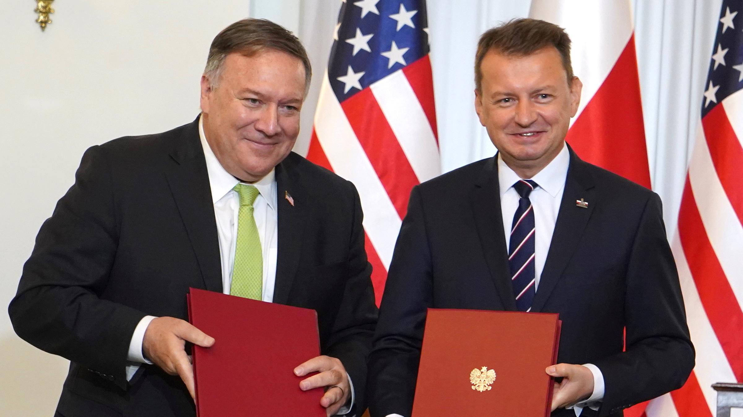 Польша и США подписали соглашение о военном сотрудничестве