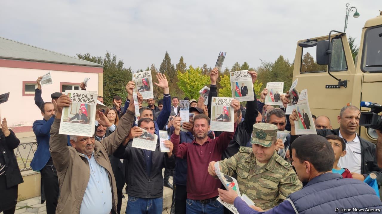 В Ходжавенде прошел «Знаменный марш»: фото