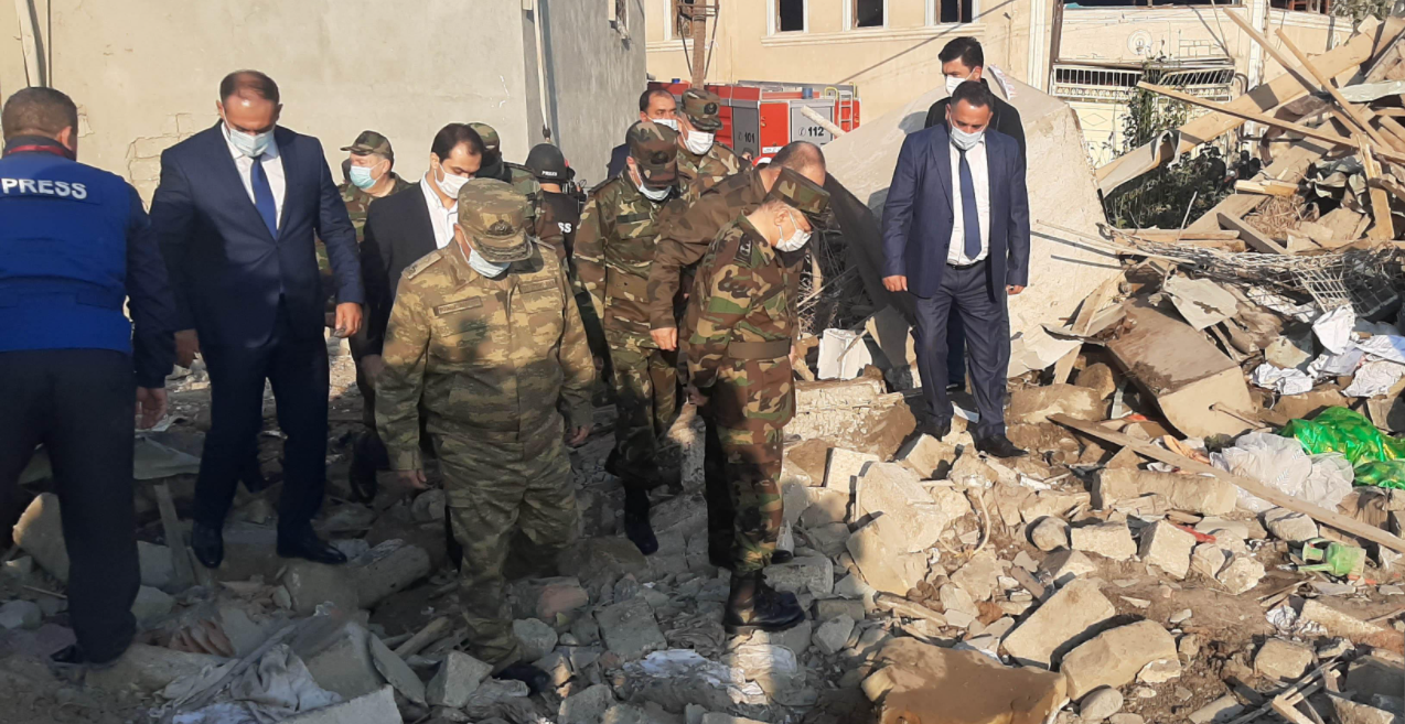 Генпрокурор и глава МЧС Азербайджана прибыли в Гянджу