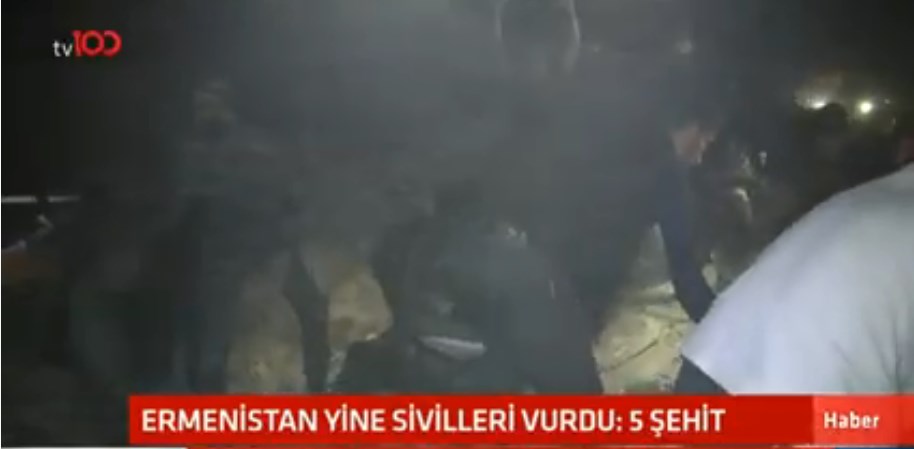 Армения обстреляла ракетами Гянджу, есть жертвы