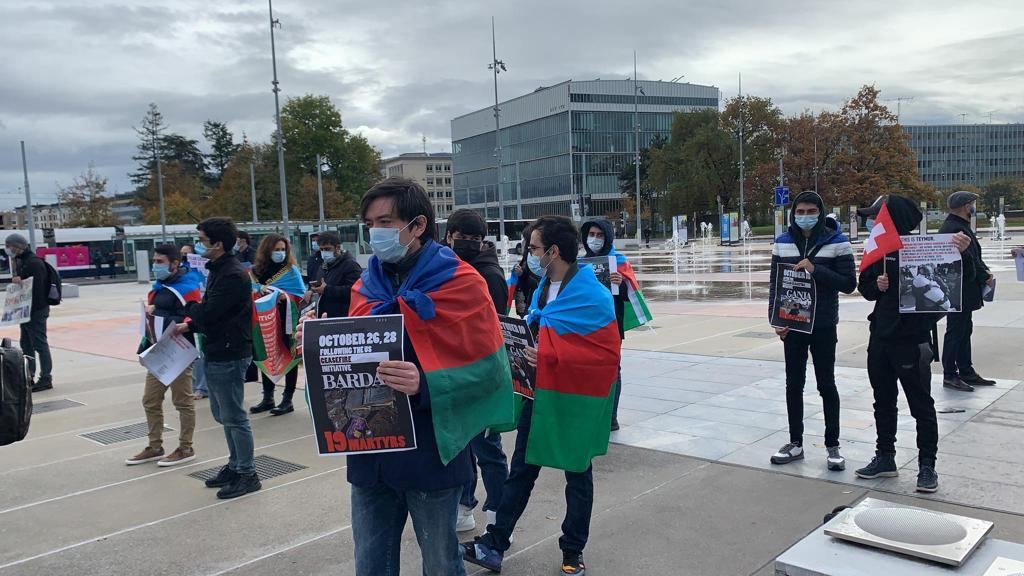 В Швейцарии провели акцию в знак протеста против провокаций Армении: фото