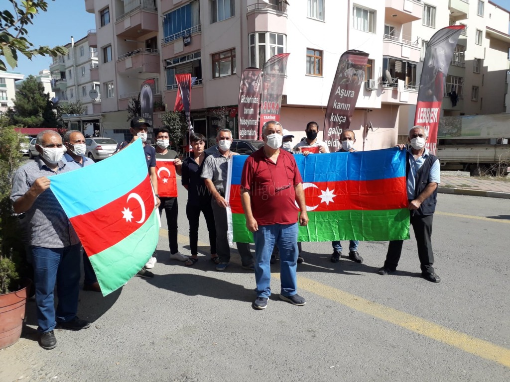 В турецком Игдыре прошла акция в поддержку Азербайджана