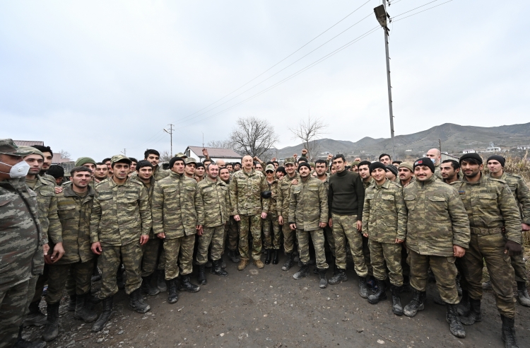 Визит Алиевых в Губадлинский и Зангиланский районы в фотографиях