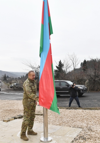 Визит Алиевых в Губадлинский и Зангиланский районы в фотографиях