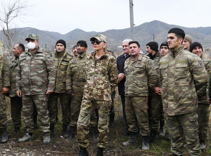 Визит Алиевых в Губадлинский и Зангиланский районы в фотографиях