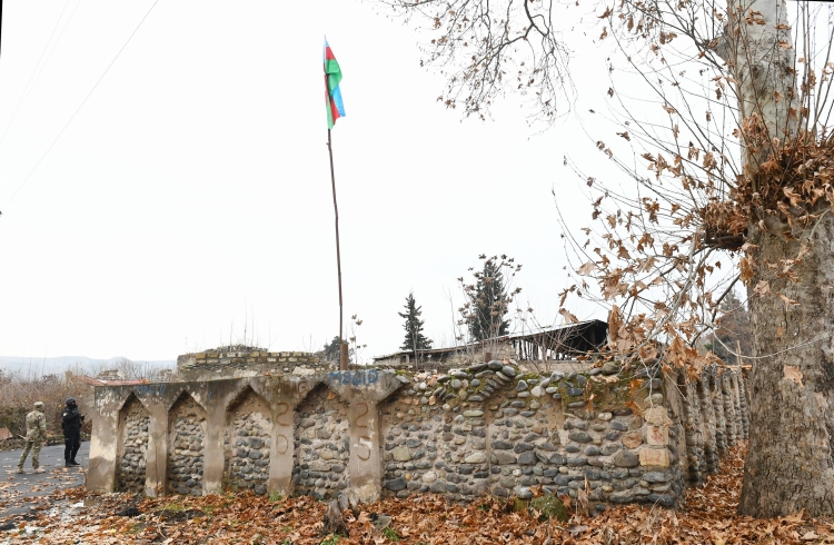 Визит Алиевых в Губадлинский и Зангиланский районы в фотографиях