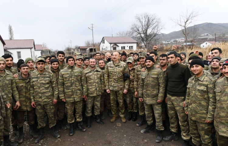 Визит Алиевых в Губадлинский и Зангиланский районы в фотографиях