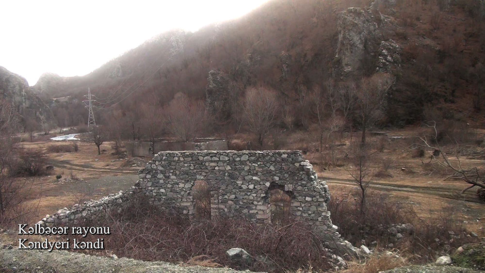 Минобороны показало кельбаджарское село: фото, видео