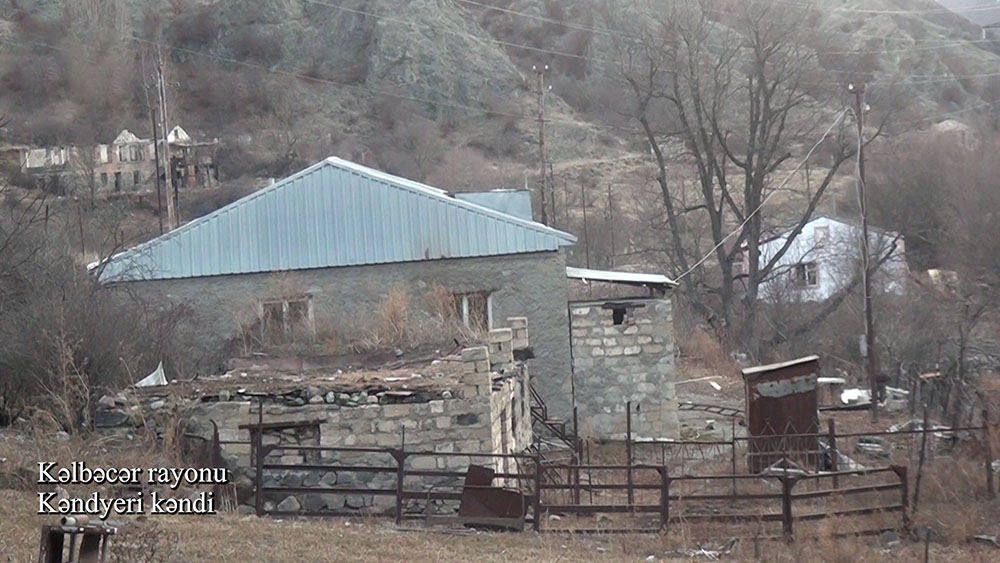 Минобороны показало кельбаджарское село: фото, видео