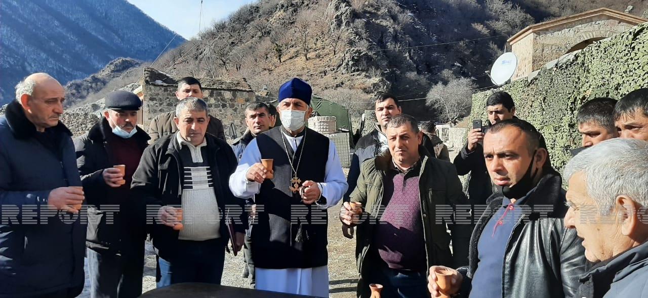 Удины совершили паломничество в монастырь Худаванг