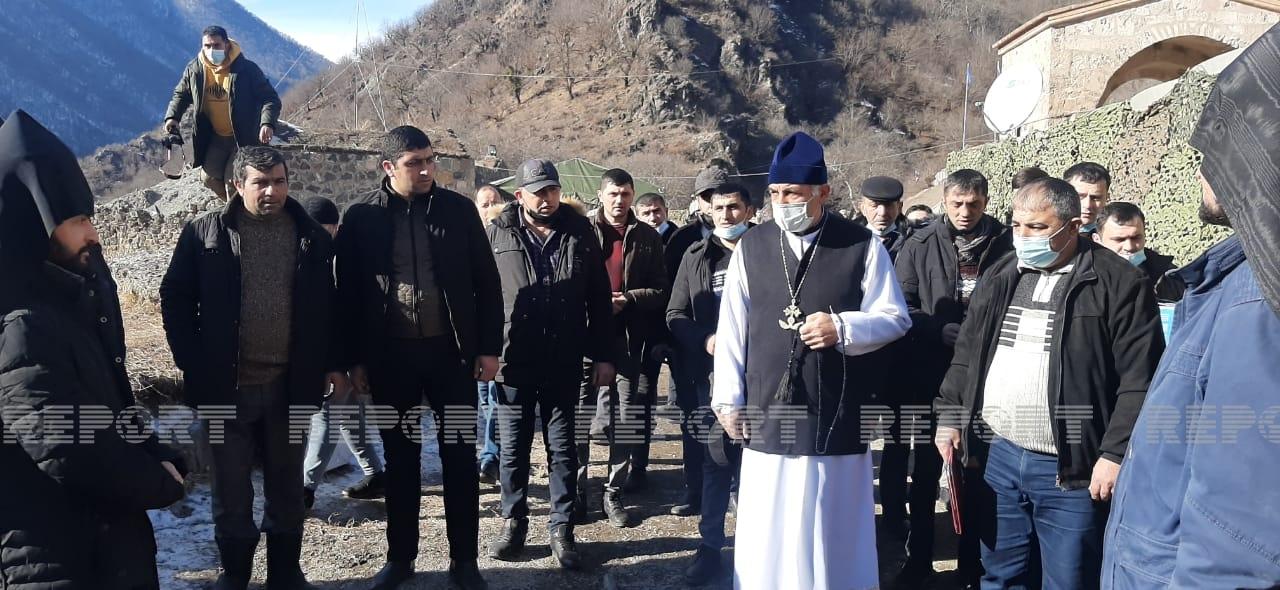Удины совершили паломничество в монастырь Худаванг