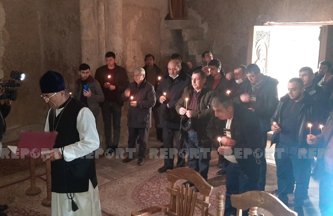 Удины совершили паломничество в монастырь Худаванг