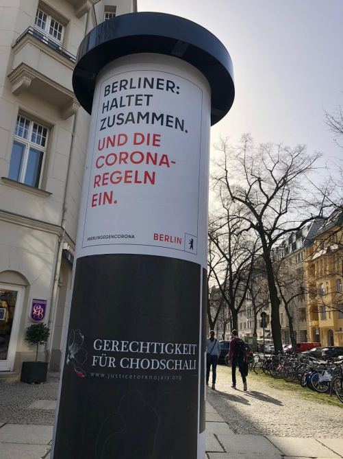 Кампания "Справедливость к Ходжалы!" проводит в Берлине информационную акцию: фото