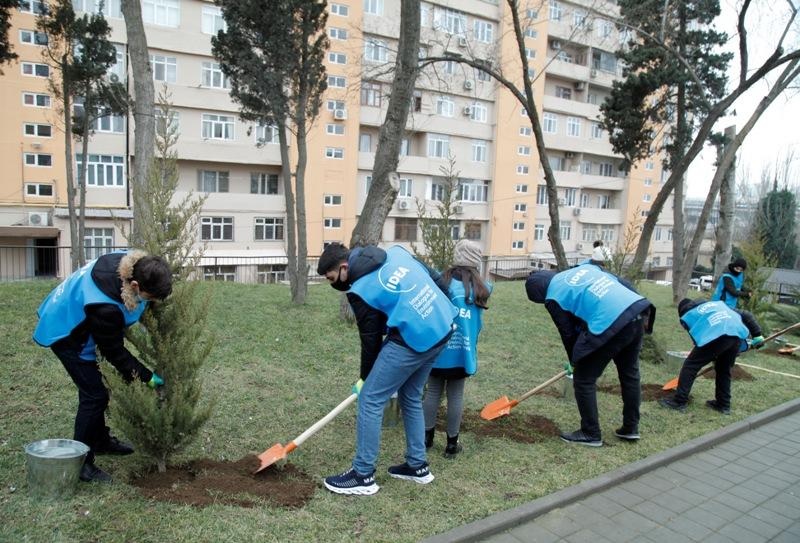 IDEA подарила бакинцам еще один благоустроенный двор: фото