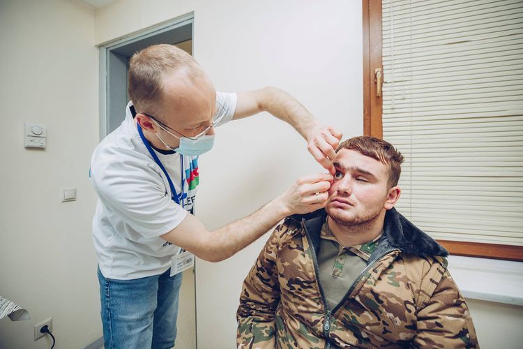 Израильские врачи обследовали за 4 дня 130 участников войны