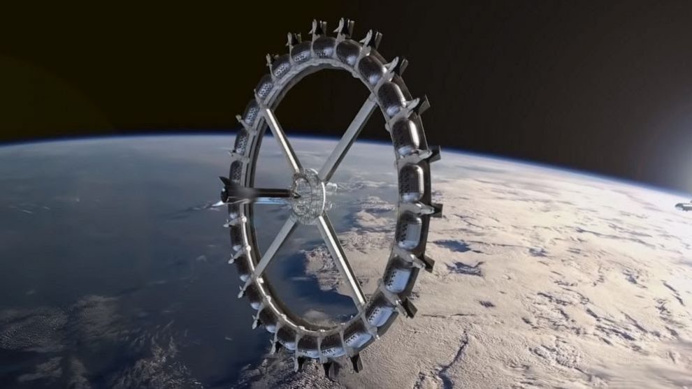 Открытие первого отеля в космосе запланировано на 2027 год