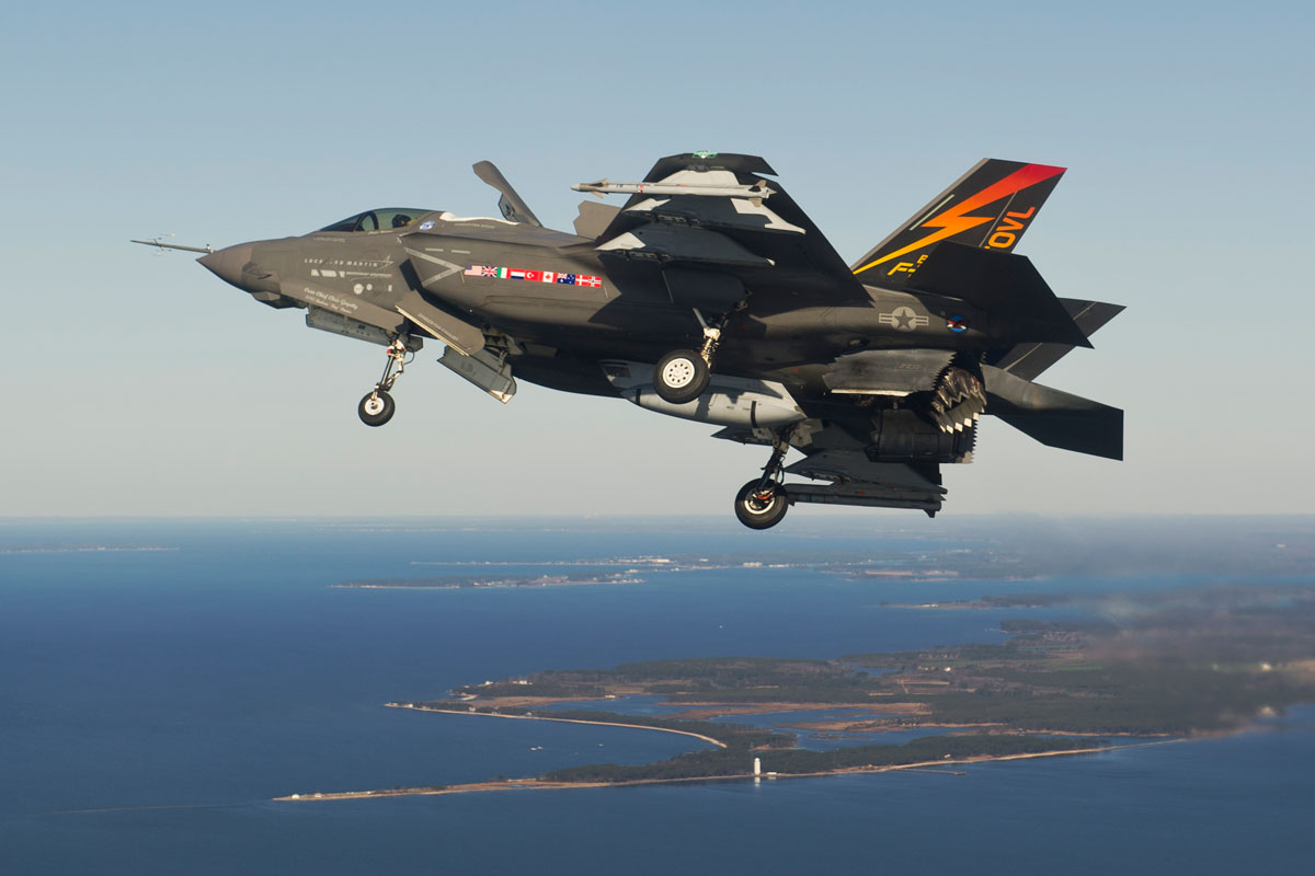 F-35B начали следить за Россией в Сирии