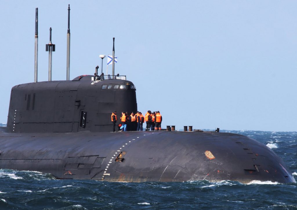 Российская подводная лодка «Орел» потеряла ход у берегов Дании