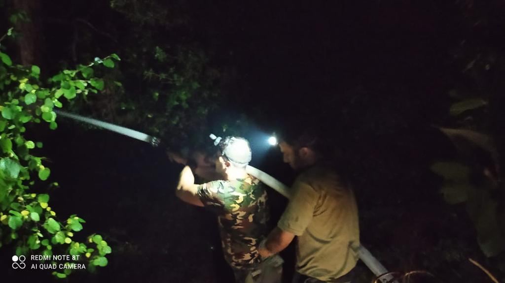 Наши пожарные продолжают борьбу с возгоранием на турецких ТЭС