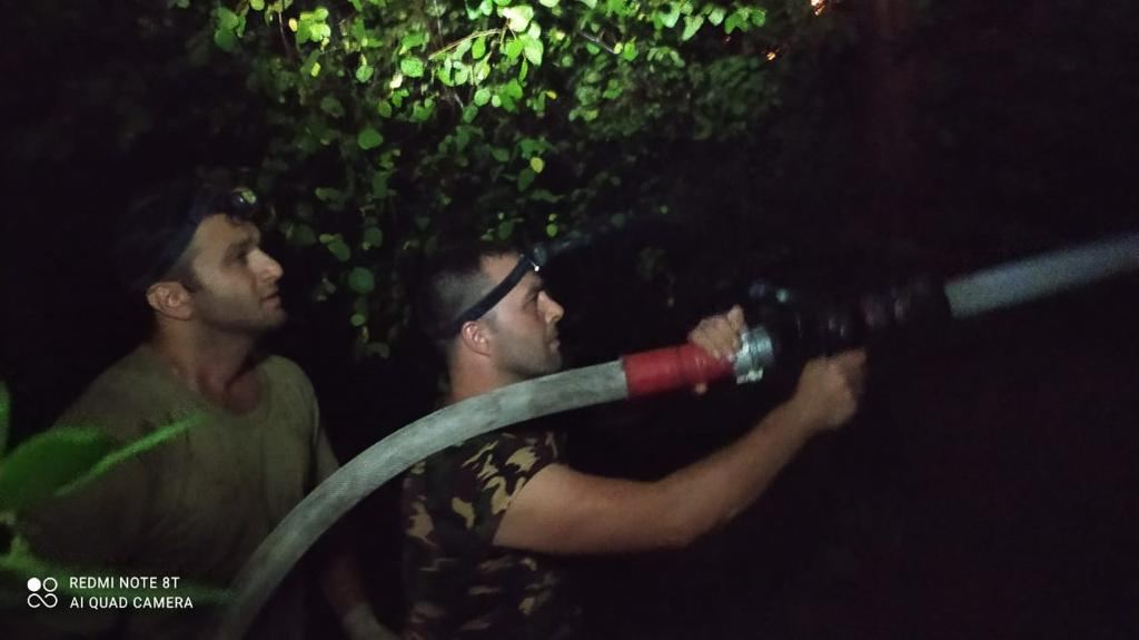 Наши пожарные продолжают борьбу с возгоранием на турецких ТЭС