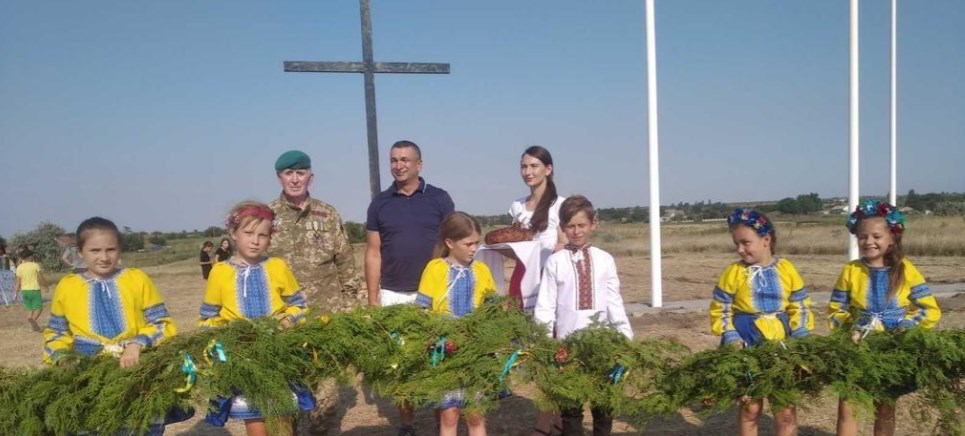 В украинском поселке чтут память азербайджанцев, погибших за свободу страны