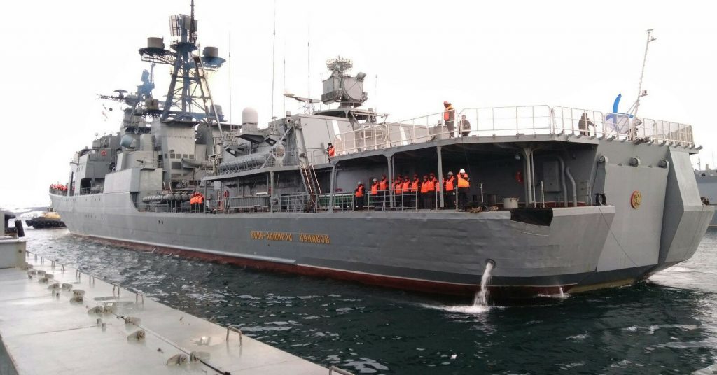 Российские военные корабли не впустили в испанский порт