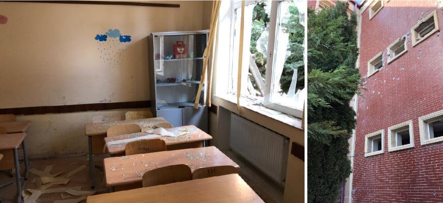 Армяне повредили или разрушили десятки азербайджанских школ