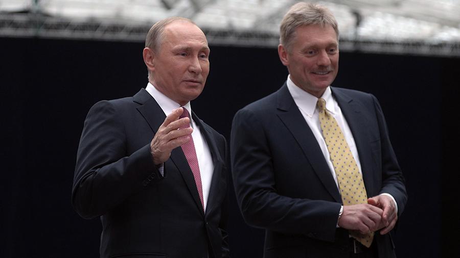 Песков рассказал о здоровье Путина в связи с уходом на самоизоляцию