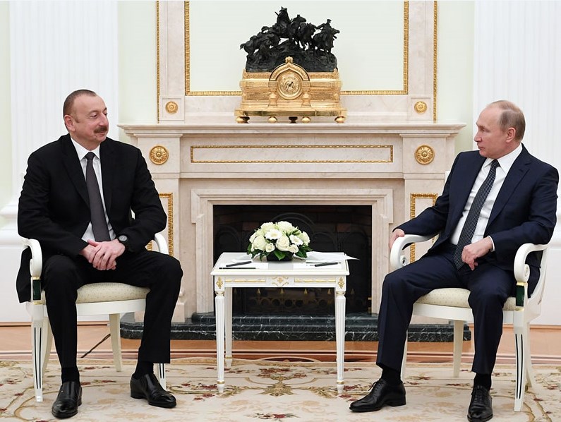 Алиев рассказал о звонке Путина после освобождения Шуши