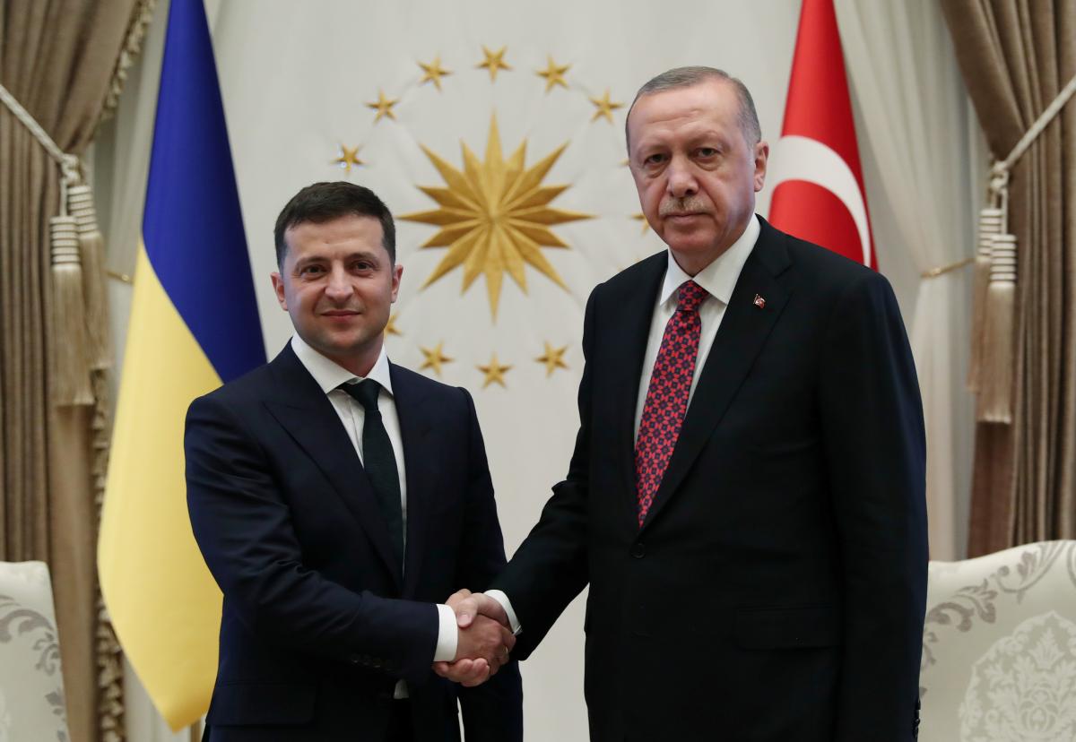 Зеленский поблагодарил Эрдогана за слова об аннексии Крыма