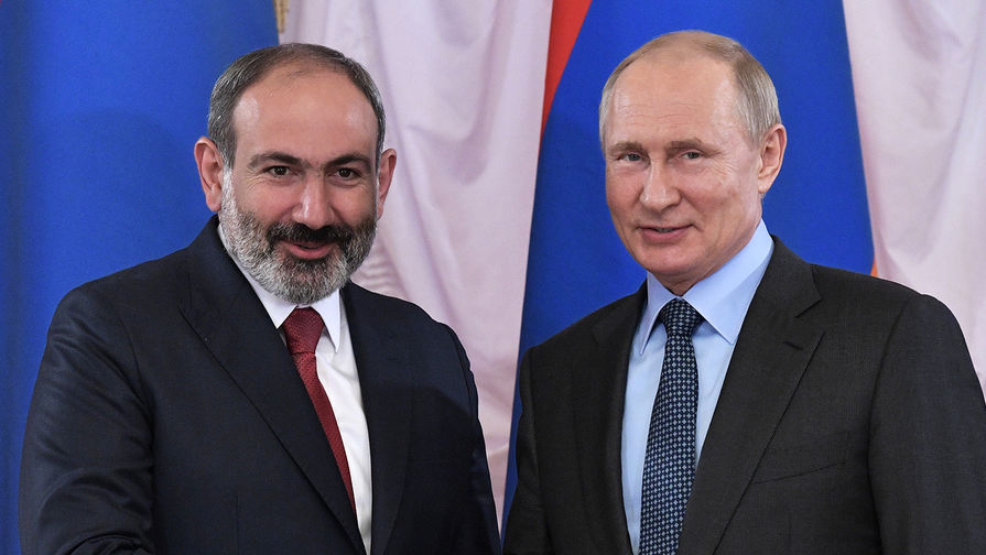 Пашинян обсудил с Путиным ситуацию в регионе