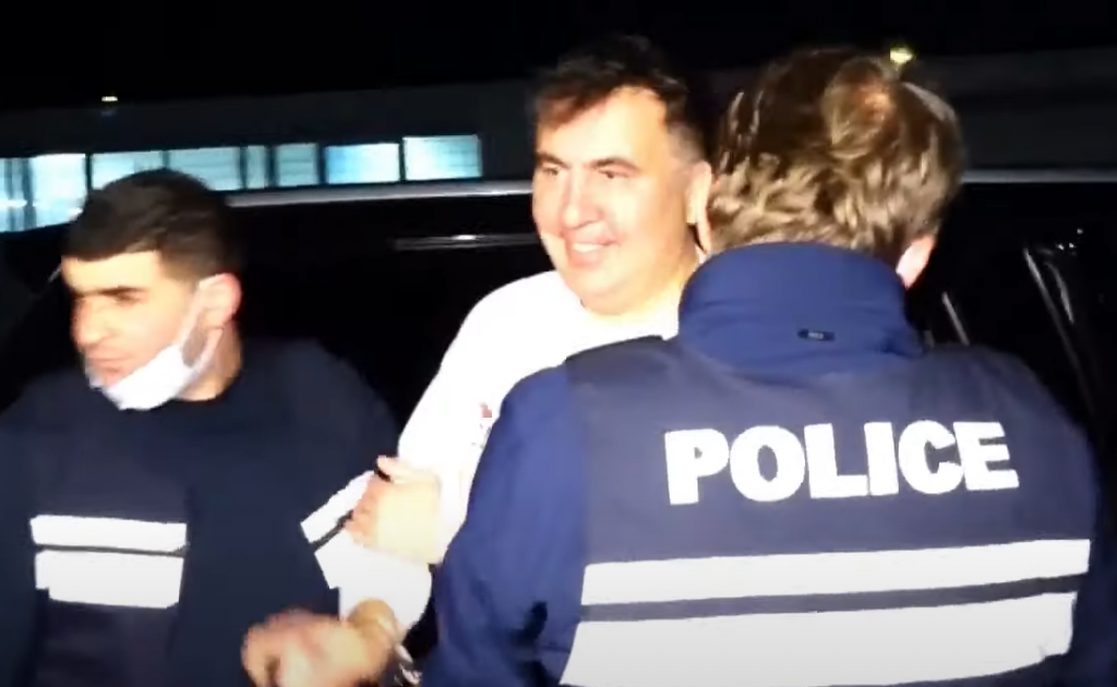 Саакашвили заявил, что «вышвырнет» Гарибашвили из кабинета