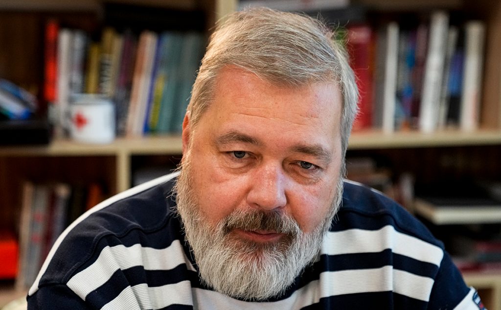 Созданный Путиным фонд получит от Муратова часть его Нобелевской премии