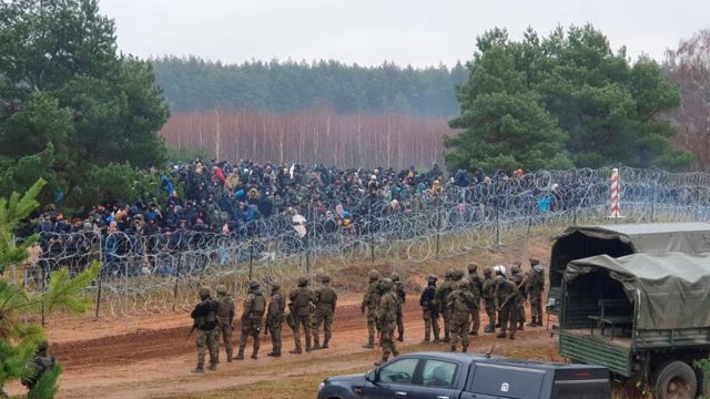 Сократилось число мигрантов, рвущихся из Беларуси в Польшу