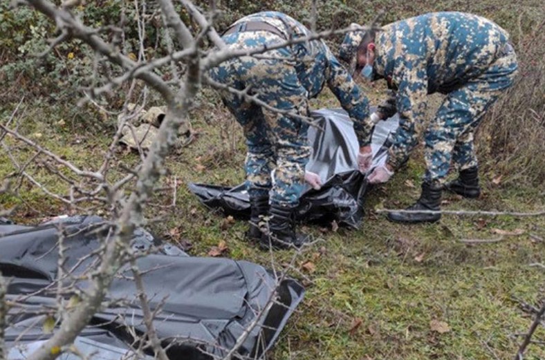 Армяне обнаружили в Джебраильском районе тела двух своих солдат