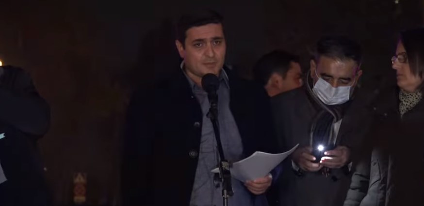 "Освободительное движение" проводит в Ереване митинг