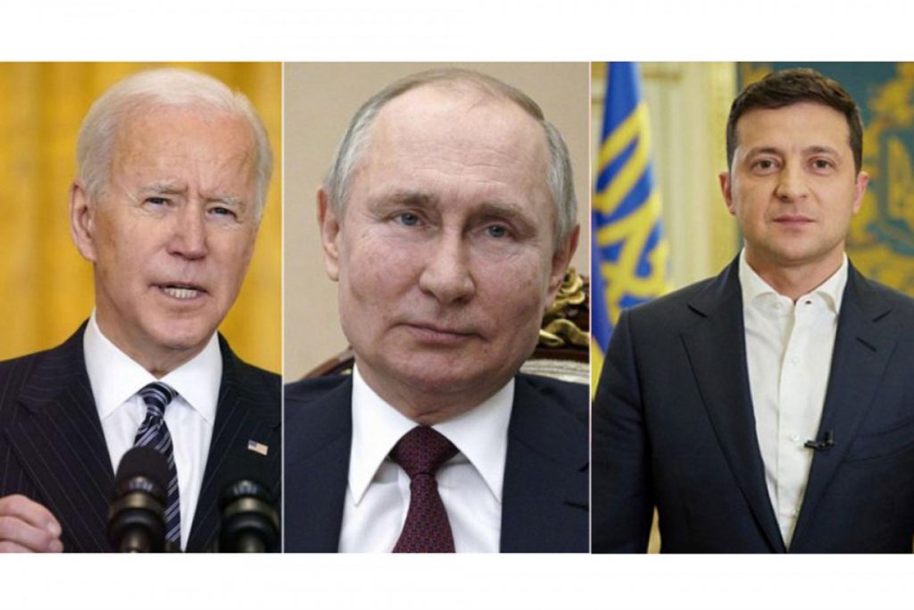 Байден туманно пообещал поговорить с Путиным и Зеленским