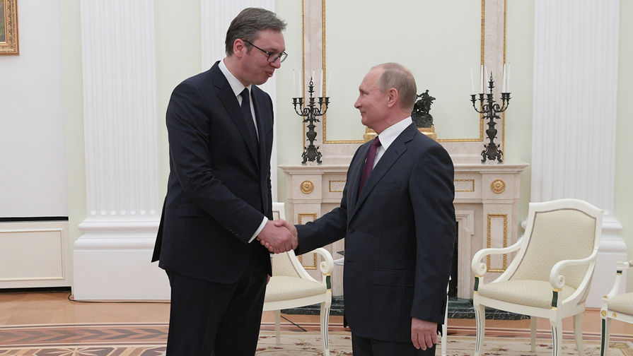 Вучич заявил, что многому научился у Путина